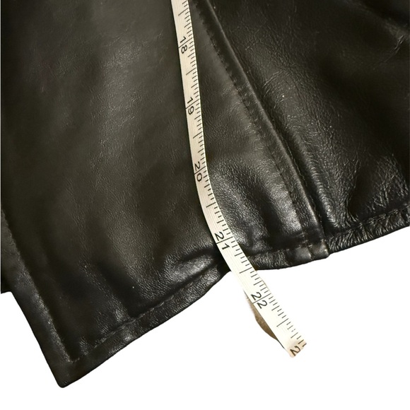 Vintage Brooks Real Leather Biker Jacket Made in USA Sz S (34) - Picture 10 of 12